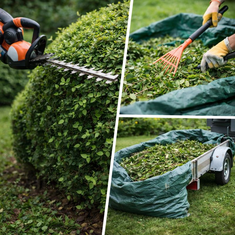 Hedge and bush trimming service